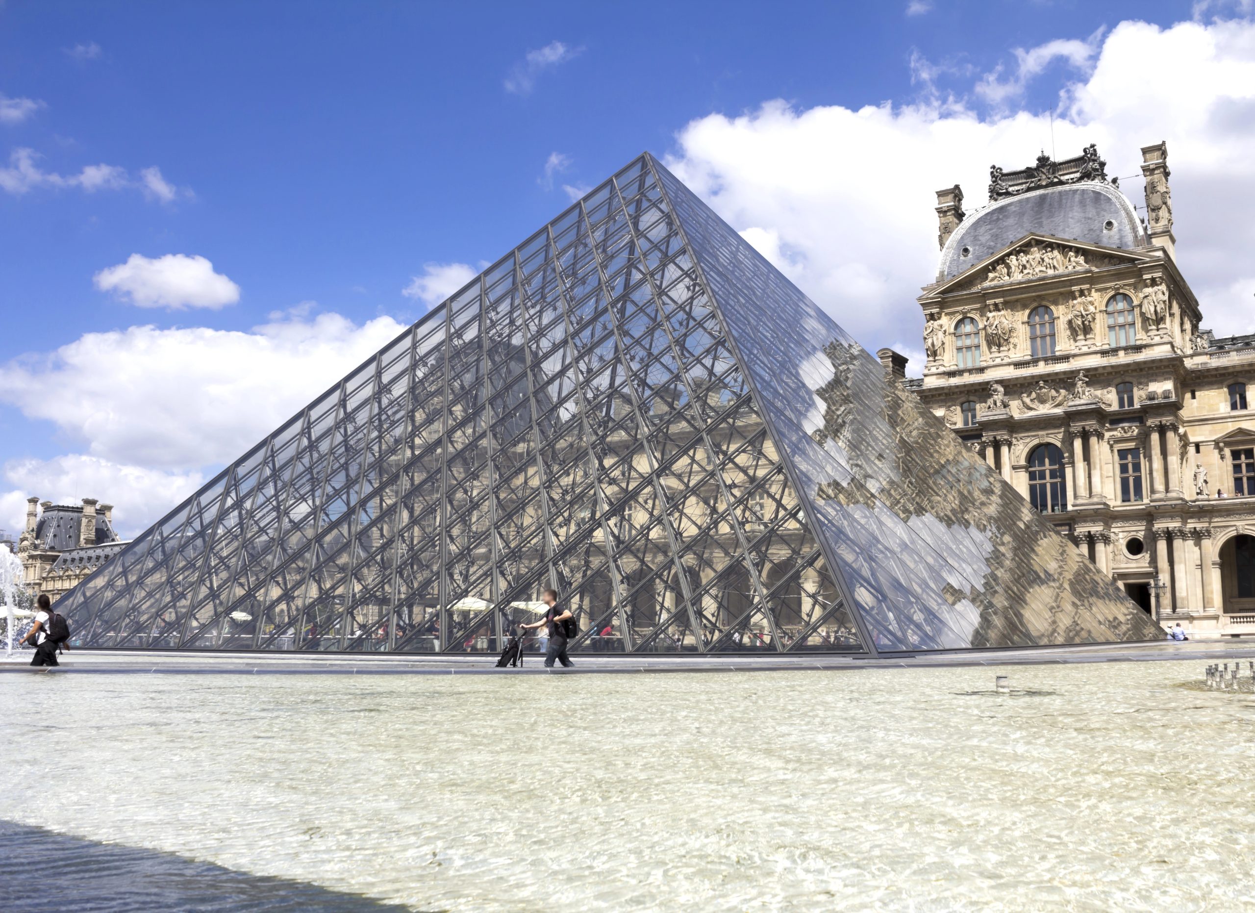 PARIS, FRANCE : The Louvre Museum is one of the world's largest museums and the most popular tourist destinations in France
