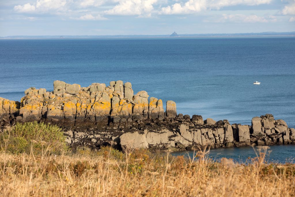 Pointe du Grouin in Cancale. Emerald Coast, Brittany, France 