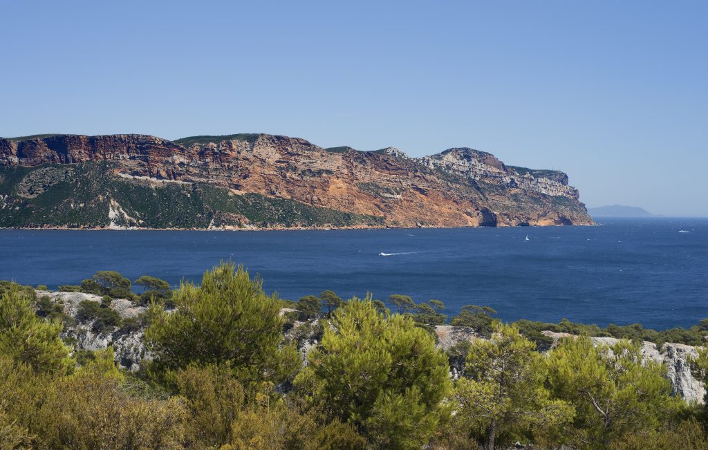 Cap canaille in south france