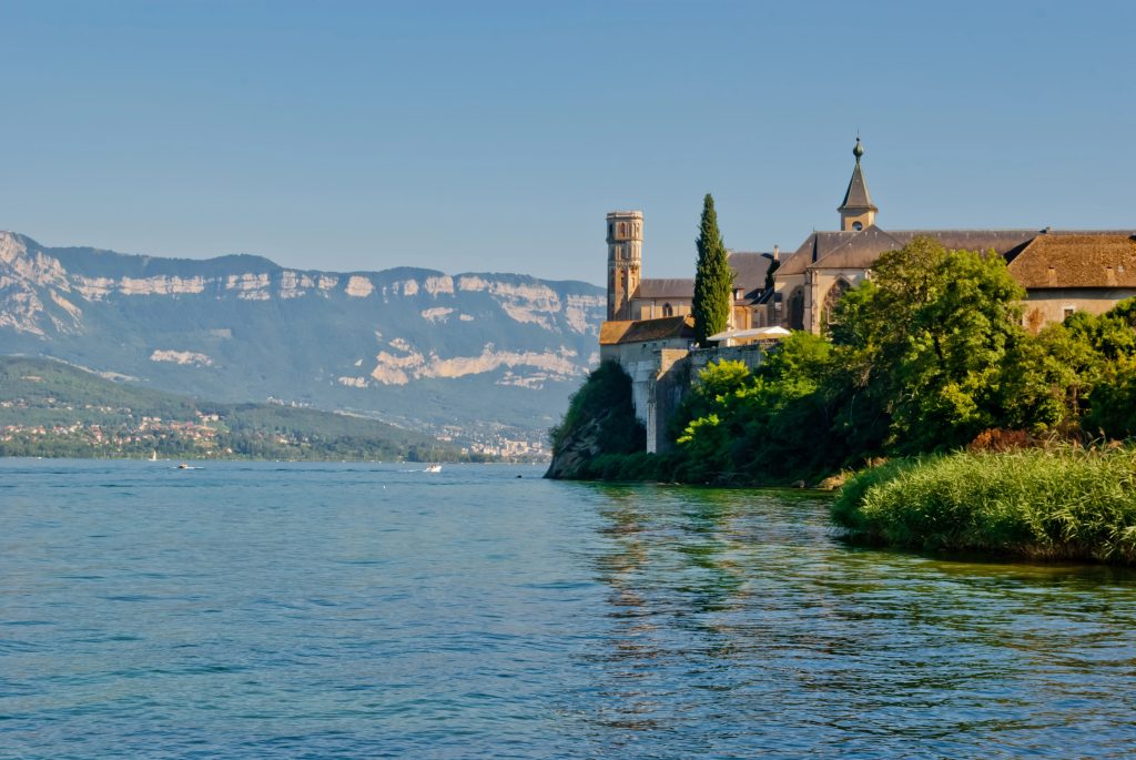 Hautecombe Abbey, Lake Bourget, France